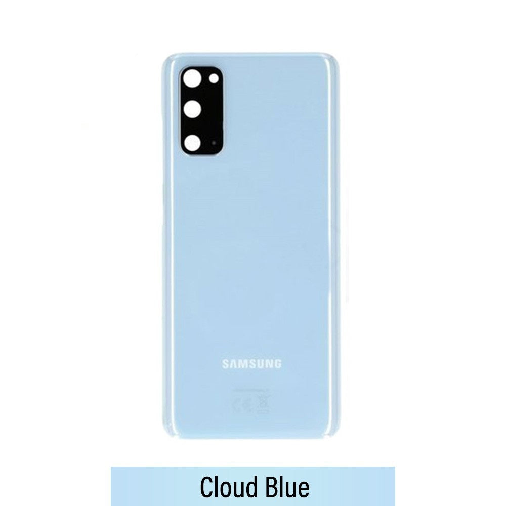 Rear Cover Glass For Samsung Galaxy S20/5G G980/G981 GH82-22068D (Gold)-Cloud Blue Rear Cover Glass For Samsung Galaxy S20/5G G980/G981 GH82-22068D (Gold)-Cloud Blue